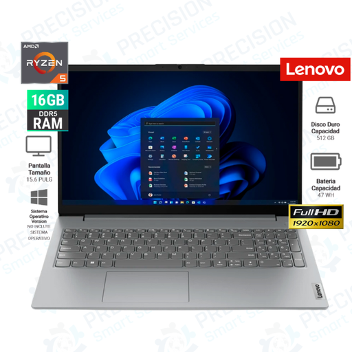 Laptop Lenovo V15 G4 AMN| 16GB RAM|512SSD|15.6"|