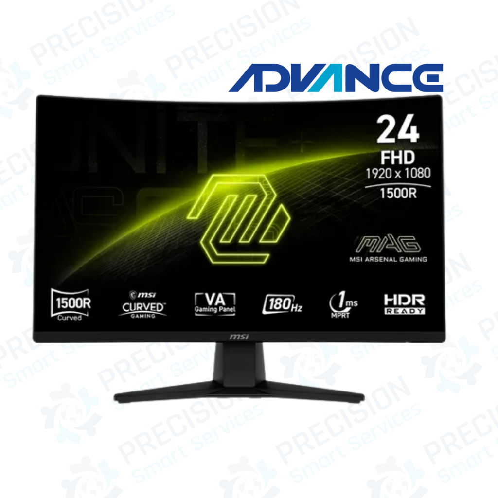 MONITOR MSI 24"| G242C FHD 170Hz 1MS CURVO.