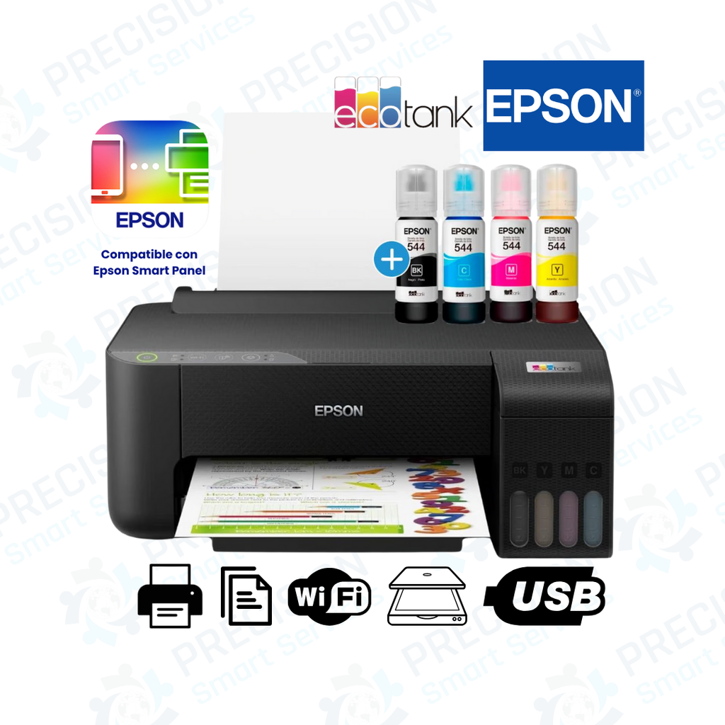 Multifuncional de tinta Epson L3250, USB de alta velocidad (compatible con USB 2.0)|IMPRIME, ESCANEA Y COPIA|