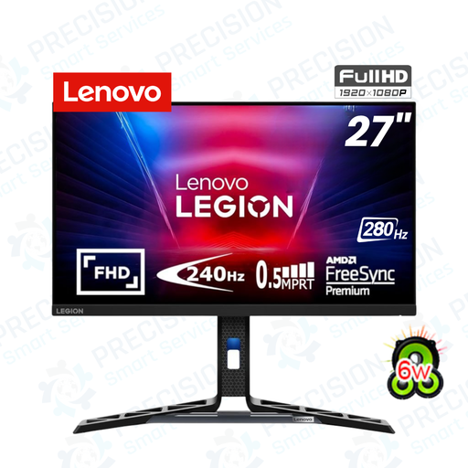 Monitor Lenovo Legion R27fc-30, 27" |VA FHD|CURVO16:9|240Hz|HDMIx2, DPx1|Parlantes (3Wx2)
