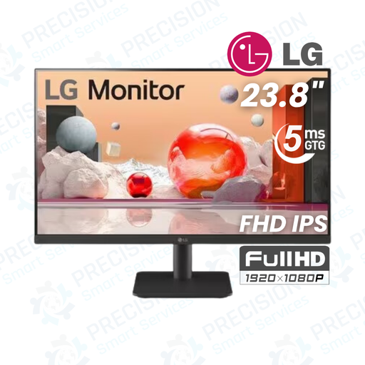Lg Monitor LED LG 24MS500-B 24" Class Full HD - 16:9| - LED Retroiluminación - 1920 x 1080 - 16,7 Millones de colores - 250cd/m² - 5ms - 100Hz Refresh Rate| HDMI